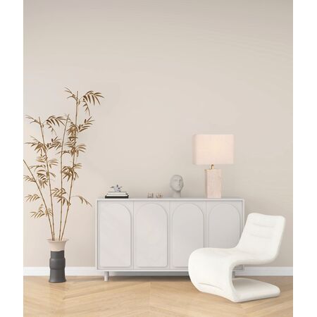 Table Lamp ES Travertine Rectangular Cream 630mm CLA Lighting