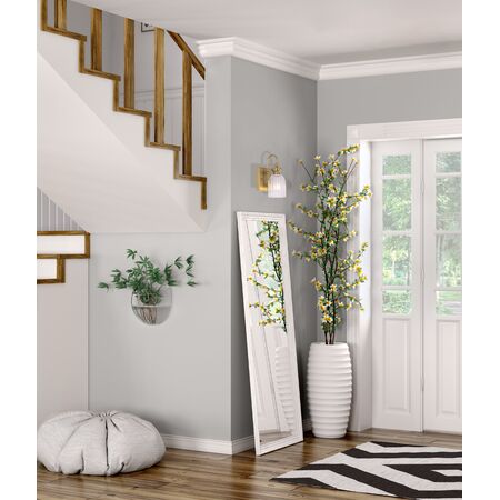 Wall Light ES 1 Light Ellipse Glass Black 120mm CLA Lighting
