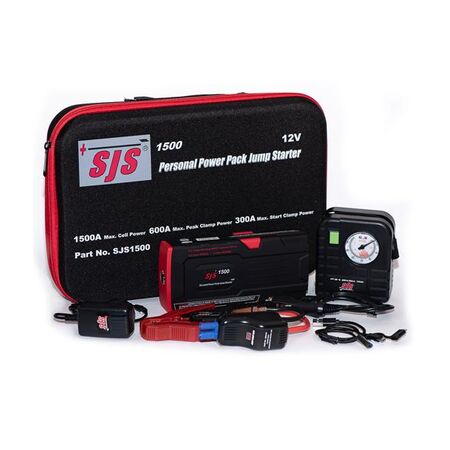 Jump Starter Kit 12V 1500A with Tyre Pump CLA Lighting
