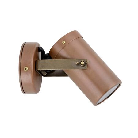 Spot Light Adjustable GU10 Aged Copper IP54 CLA Lighting