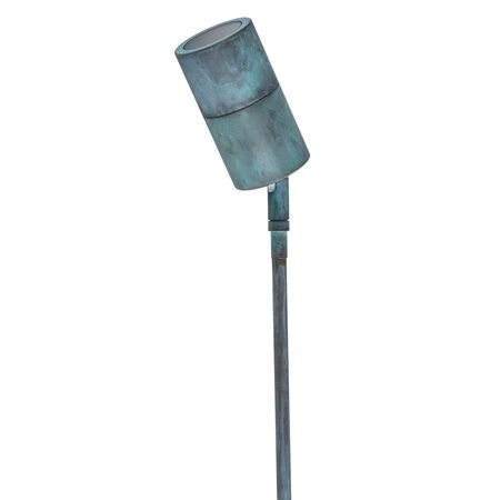 Spike Light MR16 Brass Green Patina IP65 650mm CLA Lighting