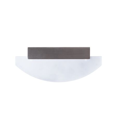 Wall Light 6W Curved Satin Nickel 3000K 460lm CLA Lighting