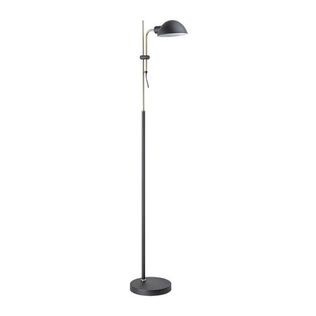 Floor Lamp ES Sand Black Brass Adjustable 160mm CLA Lighting