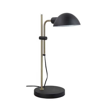 Table Lamp ES Sand Black Brass Adjustable 160mm CLA Lighting