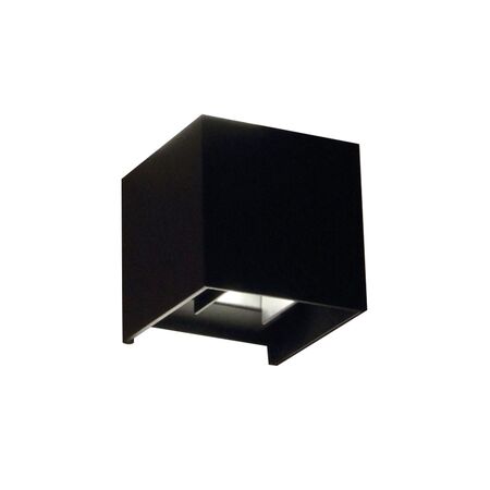 Outdoor Wall Light LED 6.8W 3000K Square Black IP54 CLA Lighting
