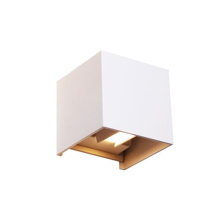 Outdoor Wall Light LED 6.8W 3000K Square Black IP54 CLA Lighting