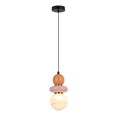 Pendant G9 Opal Diffuser Blue Violet Ceramic 120mm CLA Lighting