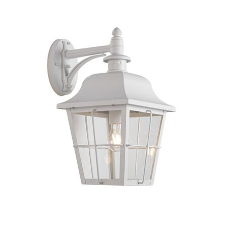 Outdoor Wall Light Coach ES Aluminium Black IP44 CLA Lighting