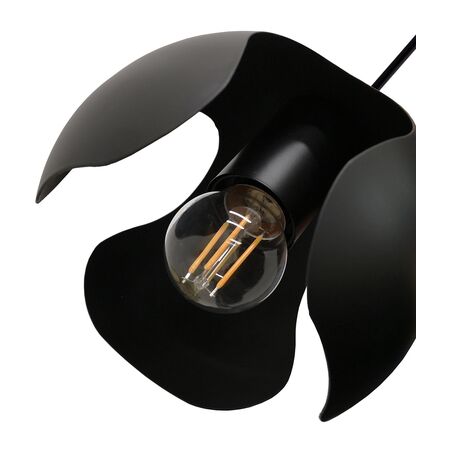 Pendant Light ES Black Iron Dome 135mm x 300mm CLA Lighting