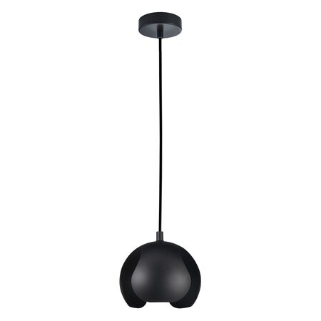 Pendant Light ES Black Iron Dome 135mm x 300mm CLA Lighting