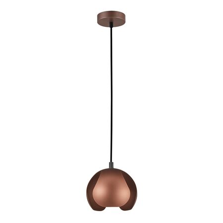 Pendant Light ES Black Iron Dome 135mm x 300mm CLA Lighting