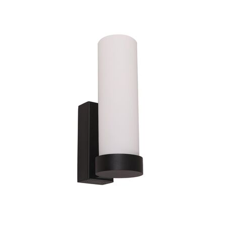 Wall Light Uplight ES Tubular Opal Glass Brass 60mm CLA Lighting