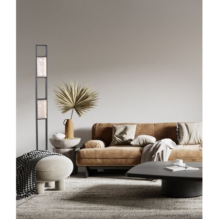 Floor Lamp 2 Light LED 16W 3000K Black 1620mm CLA Lighting