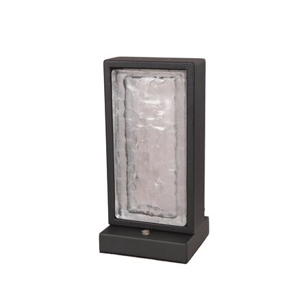 Table Lamp LED 8W 3000K 400lm Ice Glass Black 250mm CLA Lighting