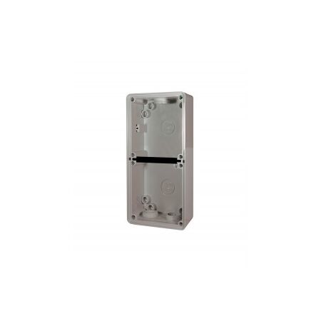 Enclosure Lid 1 Gang Chemical Resistant Buffalo Grey Trader