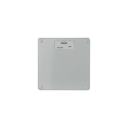 Enclosure Lid 1 Gang Chemical Resistant Buffalo Grey Trader