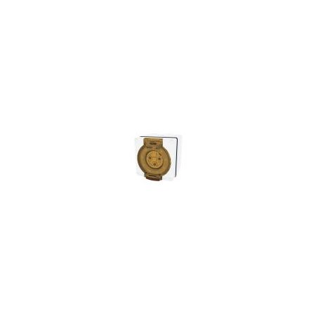 Socket Outlet IP66 20A 250V 3 Round Pin Buffalo White Trader