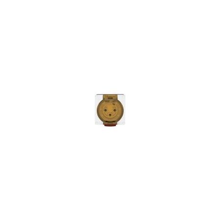 Socket Outlet IP66 32A 250V 3 Round Pin Buffalo White Trader