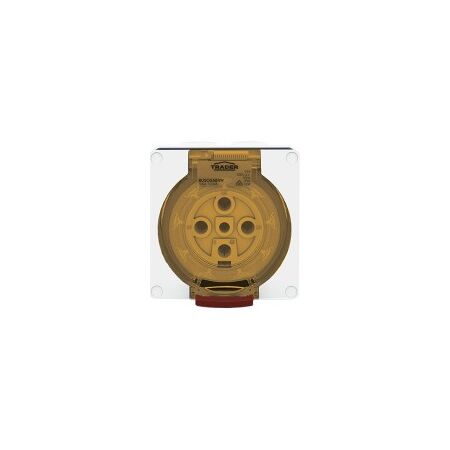 Socket Outlet IP66 10A 250V 3 Flat Pin Buffalo White Trader