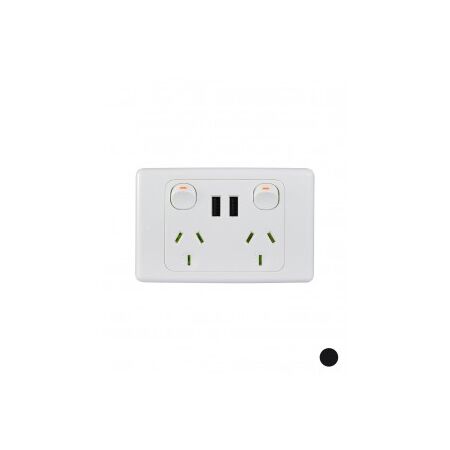Appliance Coupler Socket Outlet 32A 250V Cougar White Trader