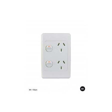 Appliance Coupler Socket Outlet 32A 250V Cougar White Trader