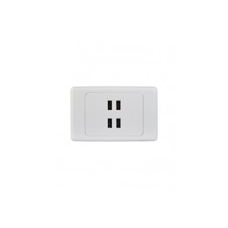 Appliance Coupler Socket Outlet 32A 250V Cougar White Trader