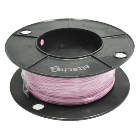 Flexible Cable 1.0mm 1C Class 6 V90HT 0.6/1kV Pink Per Metre Eltech