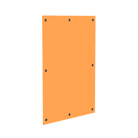 Flat Cover 600x1200mm Orange Eltech
