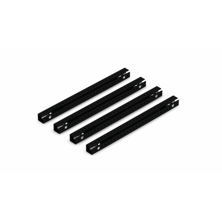 Outer Profile 400mm Black Set of 4 Eltech