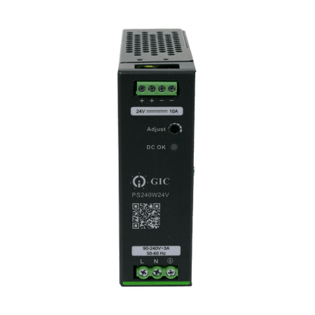 DC Power Supply 230VAC/24VDC 240W 10A Eltech
