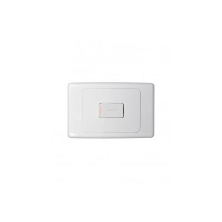 Switch Horizontal 4 Gang 10AX 16A 250V Cougar Black Trader