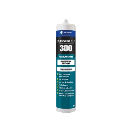 300 Glazing & Industrial Silicone 300g White H.B. Fuller