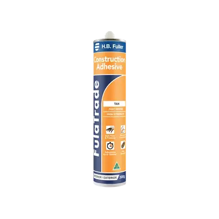 FullerTrade Construction Adhesive 300g Tan H.B. Fuller