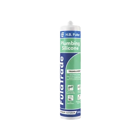 Plumbing Silicone Sealant 300g Translucent H.B. Fuller