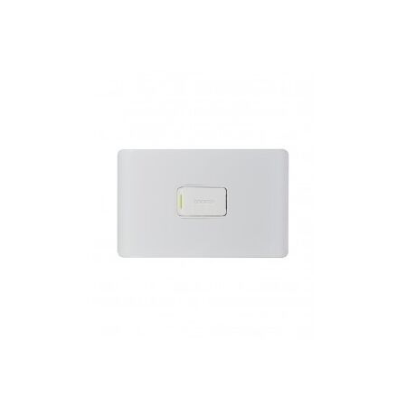 Switch Architrave 2 Gang 16AX 20A 250V Leopard Black Trader