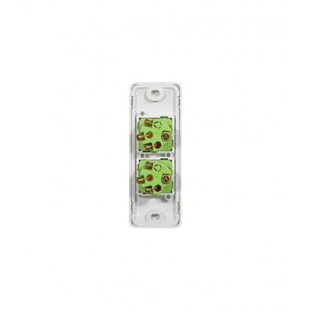 Switch Architrave 2 Gang 16AX 20A 250V Leopard Black Trader