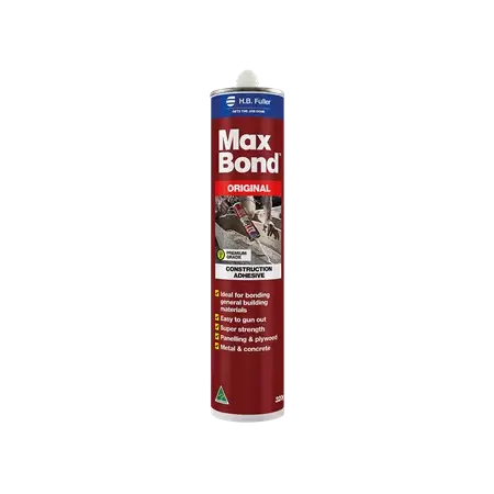 Max Bond Construction Adhesive Bucket 320g Tan H.B. Fuller