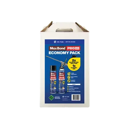 Maxbond Pro V2 Construction Adhesive Eco Kit Tan H.B. Fuller