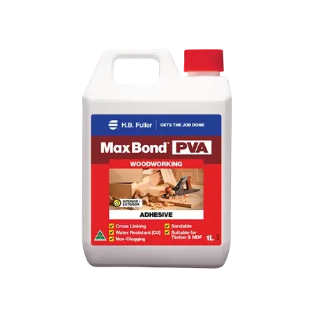 Max Bond PVA Adhesive 1L White H.B. Fuller