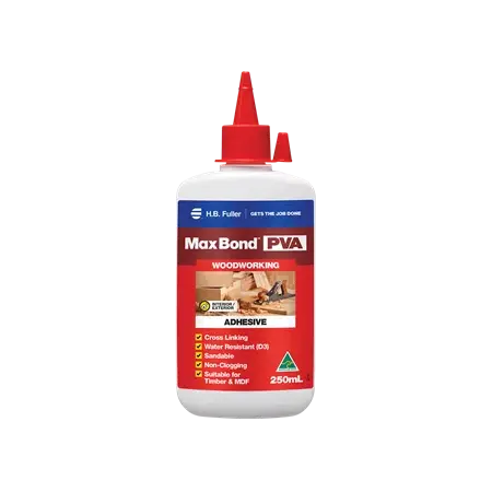 Max Bond PVA Adhesive 250ml White H.B. Fuller