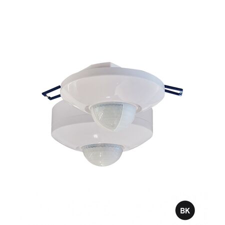 Motion Sensor PIR IP44 360 Degree 8m Arctic Owl Black Trader