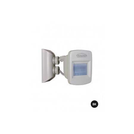 Motion Sensor PIR IP44 360 Degree 8m Arctic Owl Black Trader