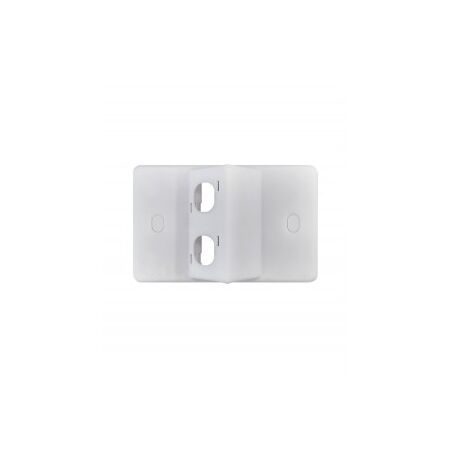 Switch Plate 1 Gang Vandal Proof Puma White Trader