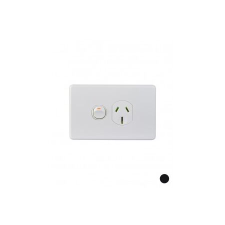 Power Point 1 Gang 10A 250V Extra Switch Puma White Trader