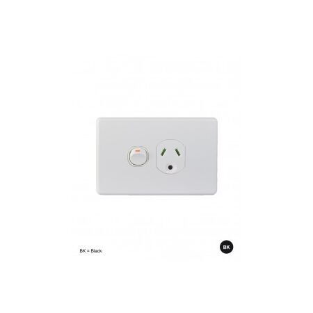 Power Point 1 Gang 10A 250V Extra Switch Puma White Trader