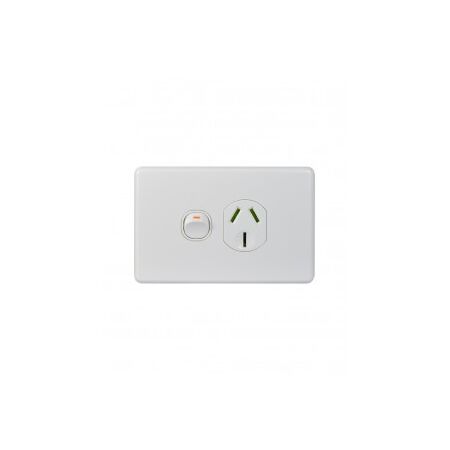 Power Point 1 Gang 10A 250V Extra Switch Puma Black Trader