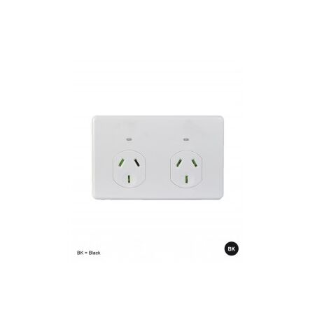 Power Point 1 Gang 10A 250V Extra Switch Puma Black Trader