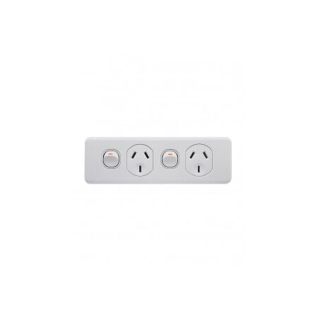Power Point 1 Gang 10A 250V Extra Switch Puma Black Trader