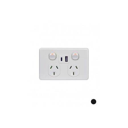 Power Point 1 Gang 10A 250V Extra Switch Puma White Trader