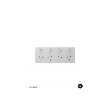 Power Point 1 Gang 10A 250V Extra Switch Puma White Trader